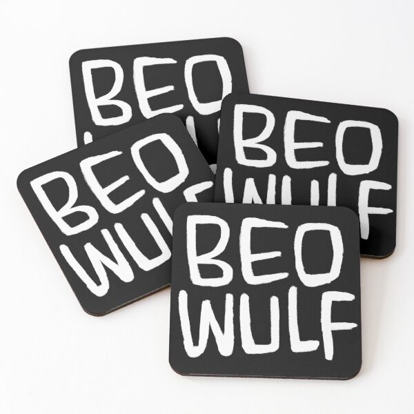 Item preview, Beo Wulf, Anglo-Saxon Poetry, Old English Verse, Beowulf designed and sold by badlydrawnbabe.