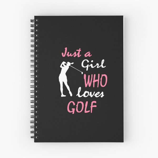 Item preview, Just a Girl who loves Golf, Golf Player, Gift  designed and sold by LusterCraft.