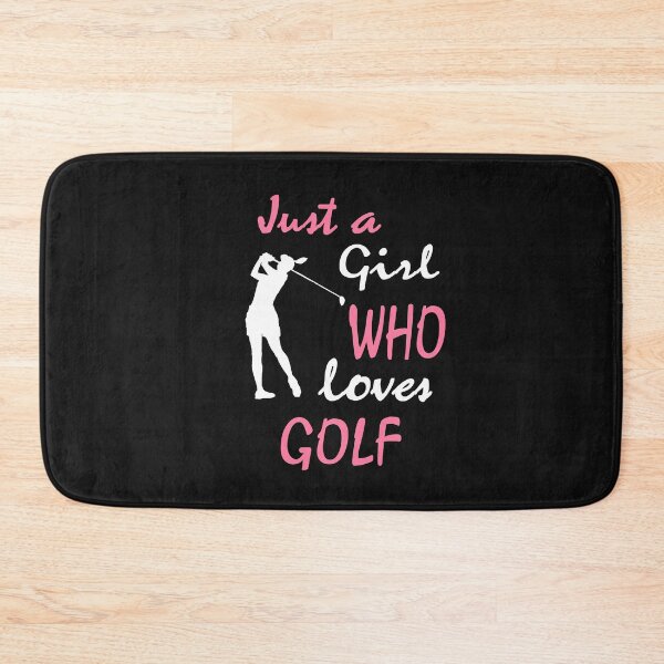 Item preview, Just a Girl who loves Golf, Golf Player, Gift  designed and sold by LusterCraft.