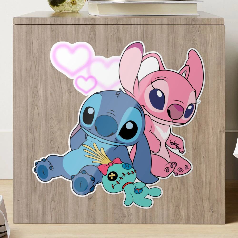 Stitch Surprise Sticker for Sale by FalChi