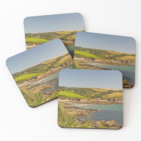 Item preview, The South West Coast Path at Talland Bay in Cornwall designed and sold by MichaelBShannon.