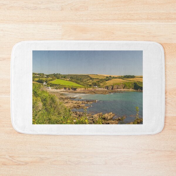 Item preview, The South West Coast Path at Talland Bay in Cornwall designed and sold by MichaelBShannon.