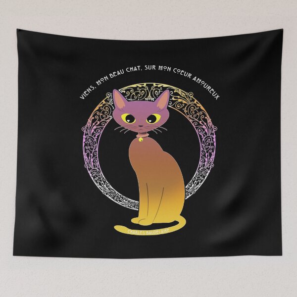 Item preview, Le Chat - Charles Baudelaire designed and sold by Anna R. Carrino.