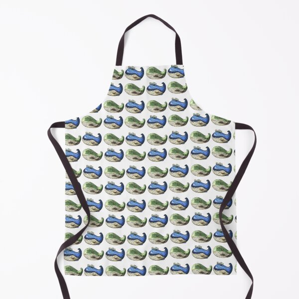 Item preview, Blue and Green Whale  designed and sold by Rik Berry.
