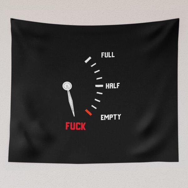 Item preview, Full Half Empty Fuck designed and sold by LY D.