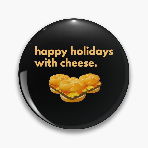 Item preview, Happy Holidays With Cheese designed and sold by czavonarola.