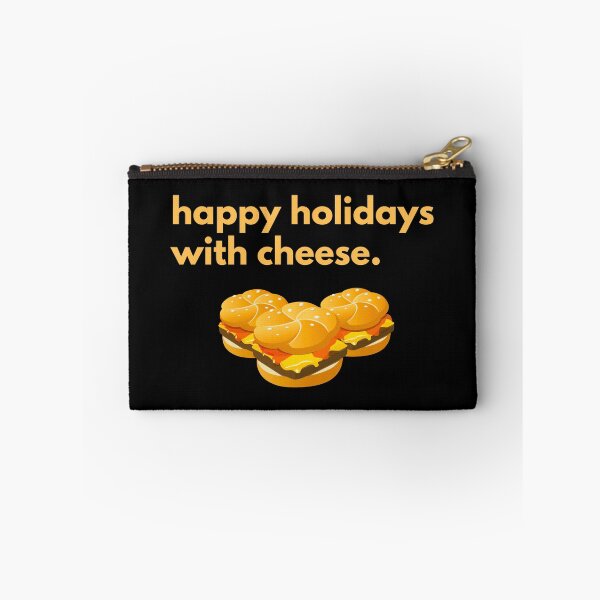 Item preview, Happy Holidays With Cheese designed and sold by czavonarola.