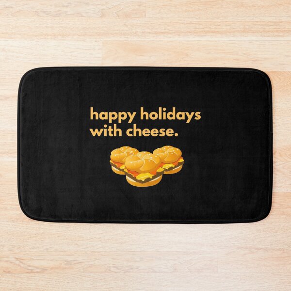 Item preview, Happy Holidays With Cheese designed and sold by czavonarola.