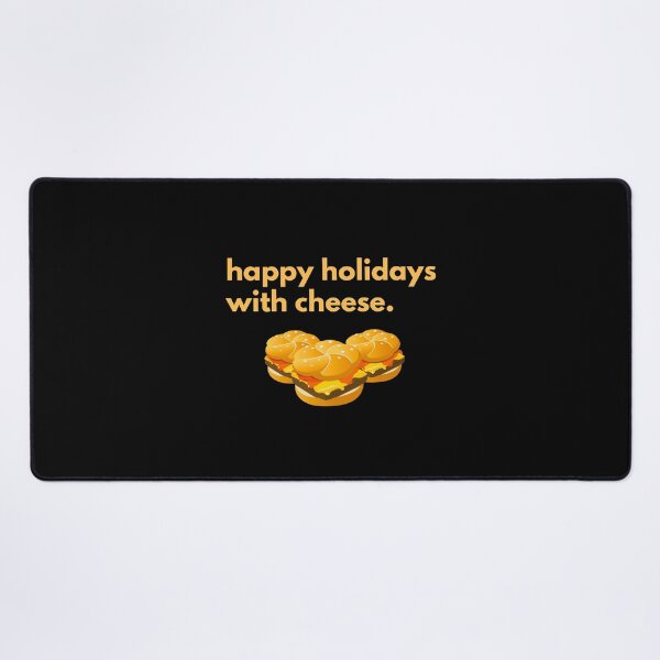 Item preview, Happy Holidays With Cheese designed and sold by czavonarola.