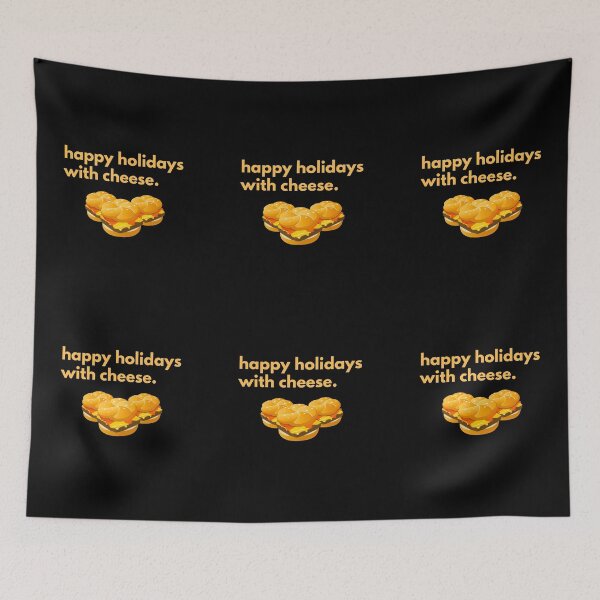 Item preview, Happy Holidays With Cheese designed and sold by czavonarola.