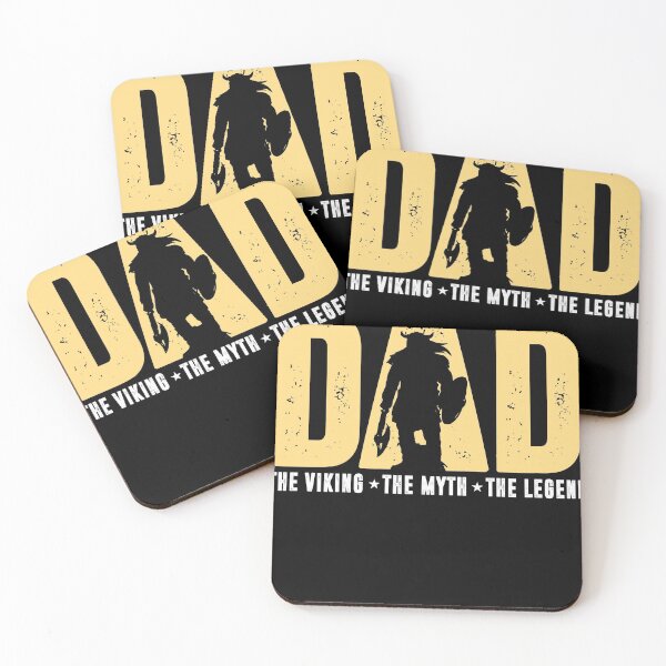 Item preview, Father Viking Viking Legend! Father's Day Best Dad DAD Gift Idea for Fathers! MYTH, LEGEND! Christmas present beard fantasy ax shield muscle fitness gym fighter fighter martial artist Germane designed and sold by Frontoni.