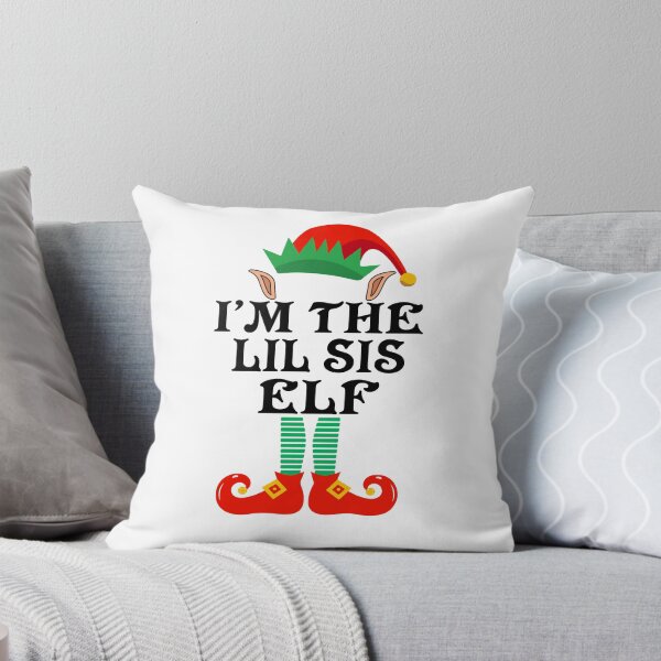 Item preview, I'm Lil Big Sis Elf - Funny Christmas T-Shirt Design  designed and sold by becdanlimited.