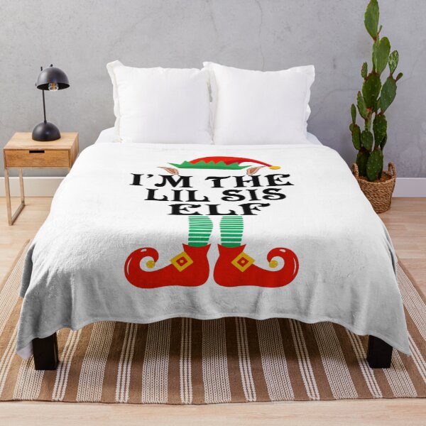 Item preview, I'm Lil Big Sis Elf - Funny Christmas T-Shirt Design designed and sold by becdanlimited.