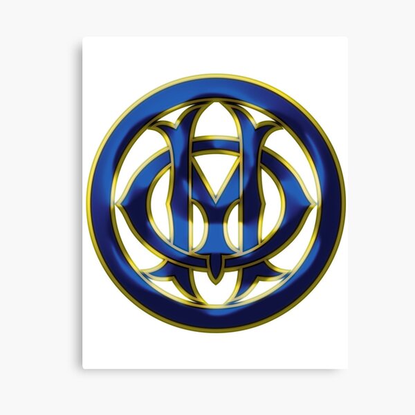 Blason de l'Olympique de Marseille Impression sur toile
