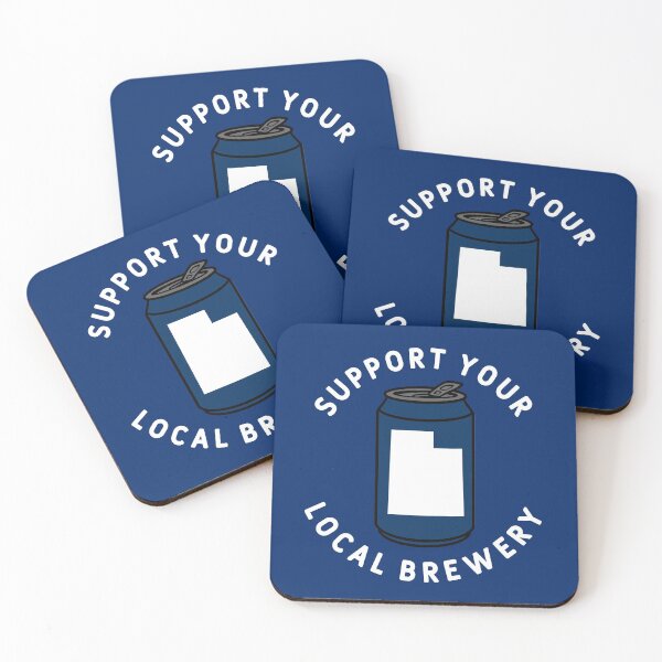 Item preview, Support Your Local Brewery Utah designed and sold by fearcity.