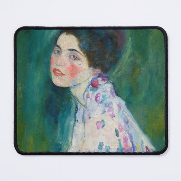 Item preview, Gustav Klimt "Portrait of a lady" designed and sold by Alexandra Dahl.