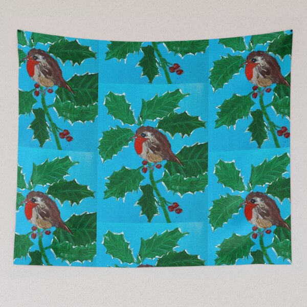 Item preview, acebo petirrojo designed and sold by Ruth Breen Artwork .