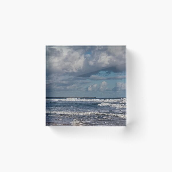 Item preview, Stormy Seas at Druridge Bay designed and sold by Violaman.