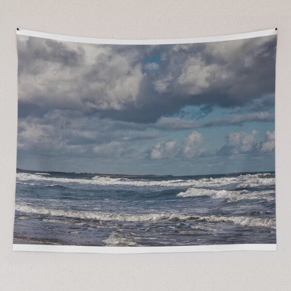Item preview, Stormy Seas at Druridge Bay designed and sold by Violaman.