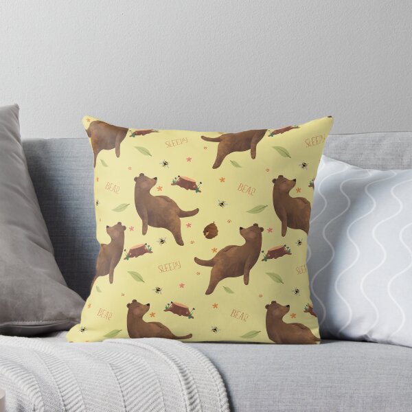 Item preview, Sleepy Bear (Yellow) designed and sold by ohmysloth.