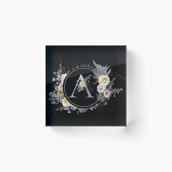 Item preview, Blissful Monogram A designed and sold by ElenaDanilo.