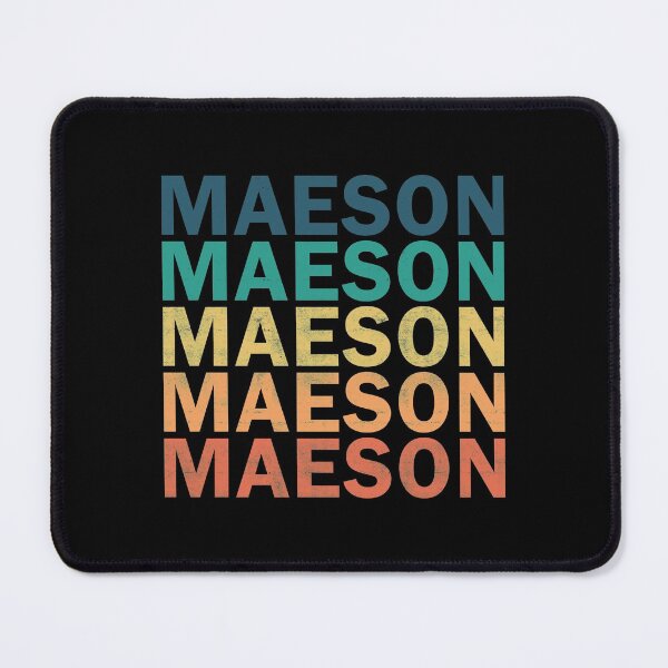 Item preview, Maeson Name T Shirt - Maeson Vintage Retro Maeson Name Gift Item Tee designed and sold by mackpatsy.
