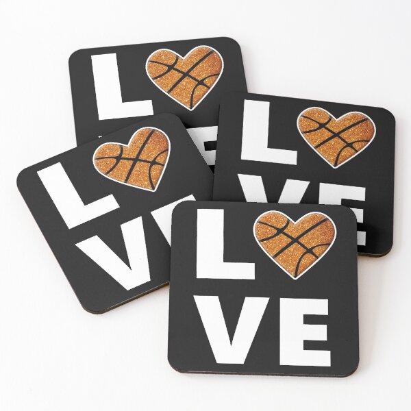Item preview, Basketball Love, Glitter Heart, Gift designed and sold by LusterCraft.