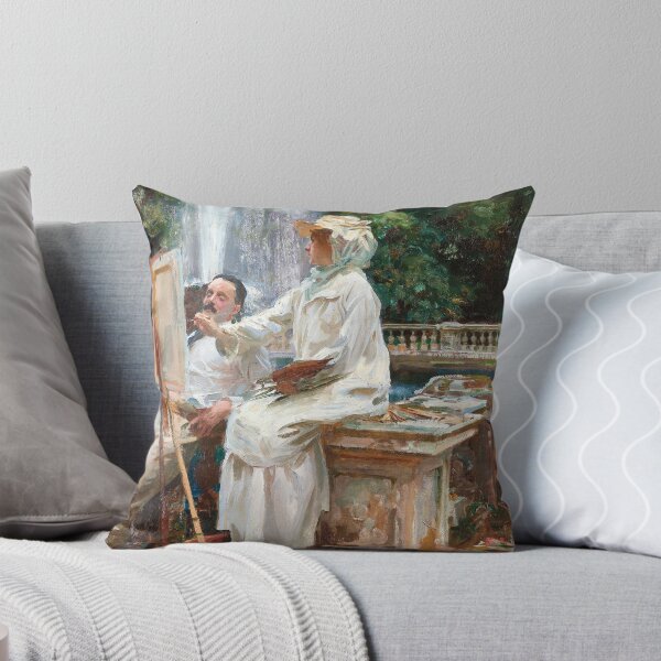 Item preview, The Fountain, Villa Torlonia, Frascati, Italy (1907) by John Singer Sargent designed and sold by Designedbysm.