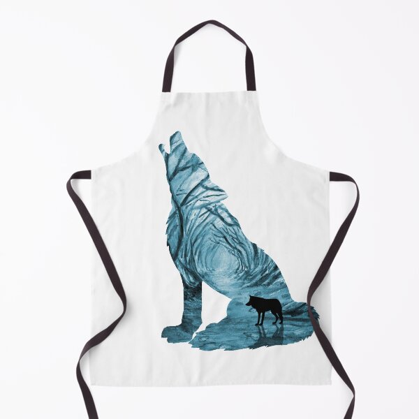 Item preview, Wild Forest Wolf - Turquoise designed and sold by maryedenoa.