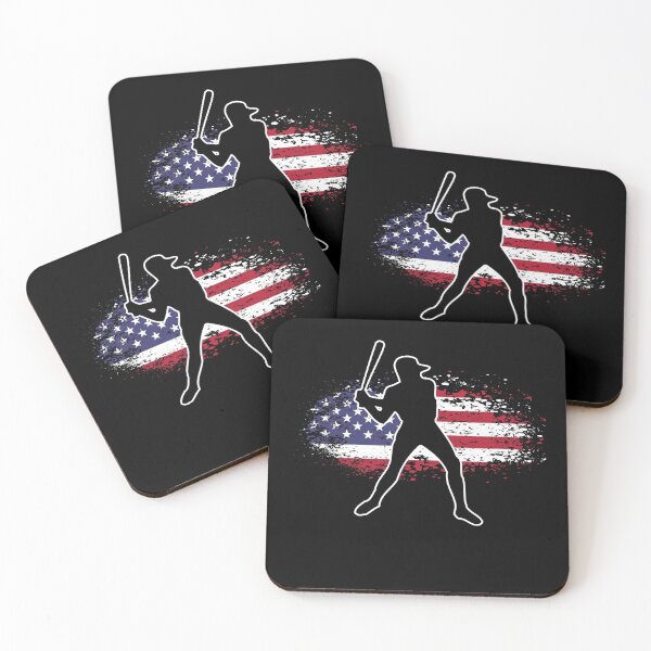Item preview, Baseball American Silhouette Batting Player designed and sold by Echo Dusk.