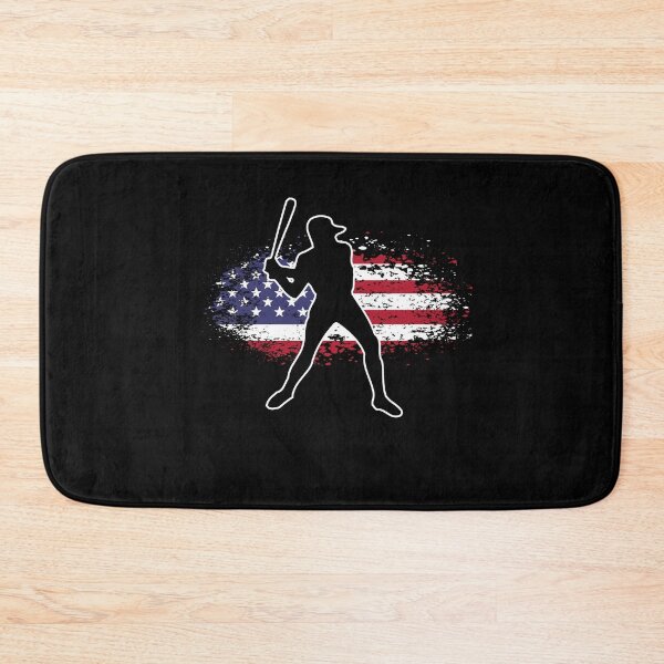 Item preview, Baseball American Silhouette Batting Player designed and sold by Echo Dusk.