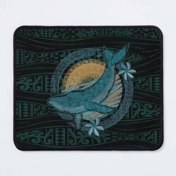 Item preview, Vintage Samoan  - Hawaiian  - Polynesian Tribal WHALE designed and sold by sunnthreads.