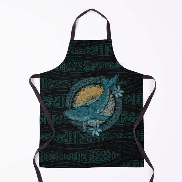 Item preview, Vintage Samoan - Hawaiian - Polynesian Tribal WHALE designed and sold by sunnthreads.
