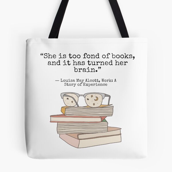 Item preview, Louisa May Alcott Book Quote  designed and sold by Pinkmagenta.