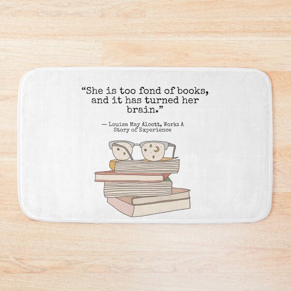 Item preview, Louisa May Alcott Book Quote  designed and sold by Pinkmagenta.