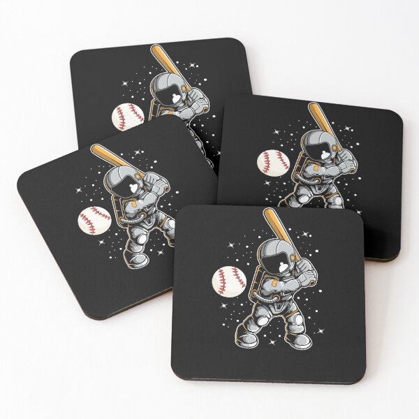 Item preview, Astronaut Playing Baseball Batting designed and sold by Echo Dusk.