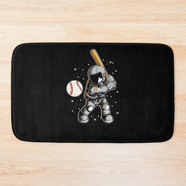 Item preview, Astronaut Playing Baseball Batting designed and sold by Echo Dusk.