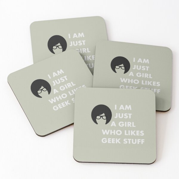 Item preview, Geek Girl Who Likes Geek Stuff Grey Basic designed and sold by jujupey.