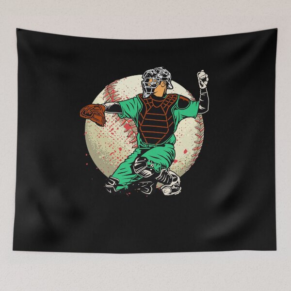 Item preview, Baseball Lover Cather Ball Player designed and sold by Echo Dusk.