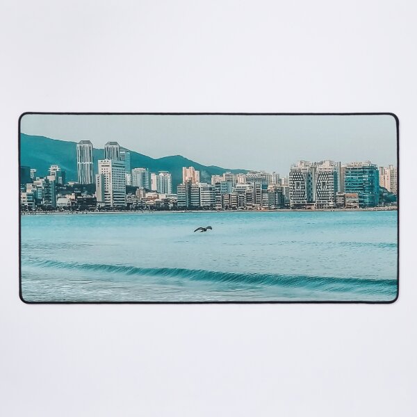 Item preview, beach and skyline of busan ft. a bird flying (close-up edition) designed and sold by calinedesign.