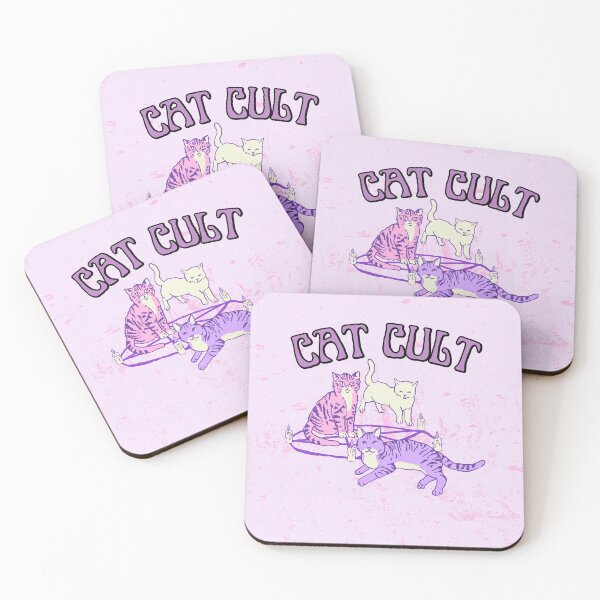 Item preview, CAT CULT Pink designed and sold by Anxatzi.