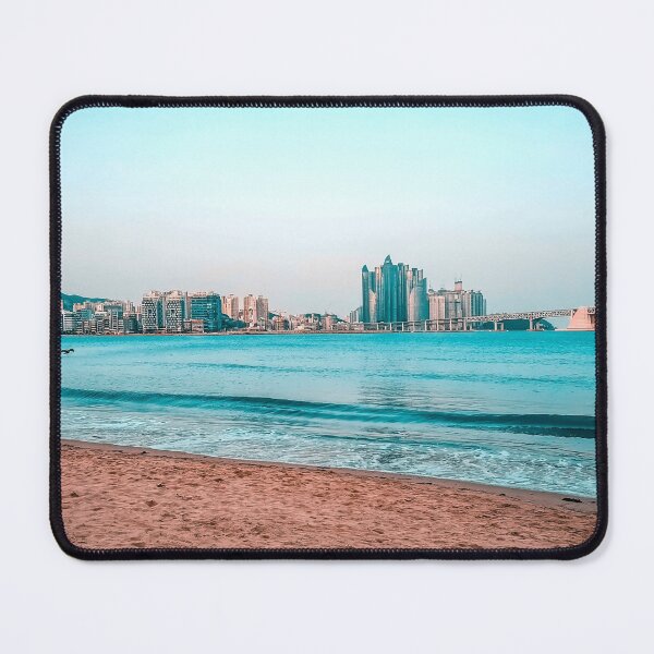 Item preview, beach and skyline of busan ft. a bird flying designed and sold by calinedesign.