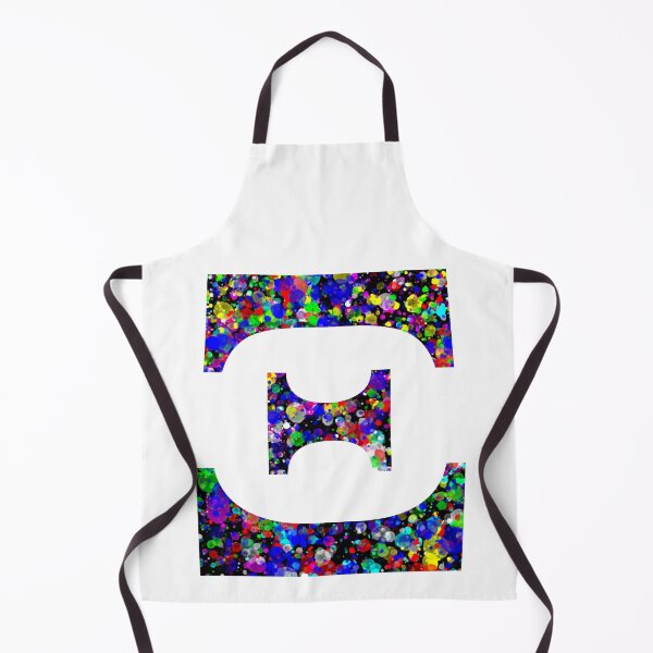 Item preview, Letter Xi Letter Ξ Paint Splatter designed and sold by Handstand365.