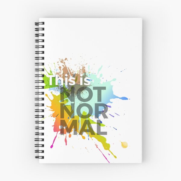 Item preview, THIS IS NOT NORMAL designed and sold by redbachaco.