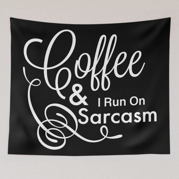 Item preview, Coffee and Sarcasm small designed and sold by NawalMagdy.