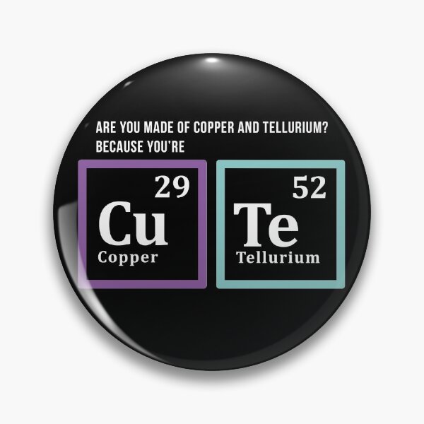 Item preview, Chemist chemistry saying partner gift idea gifts CU TE CUTE! designed and sold by Frontoni.