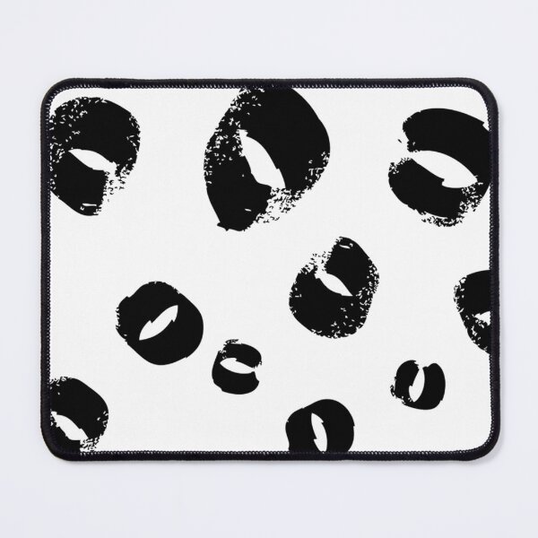 Item preview, Black and white abstract circles designed and sold by ABCco.