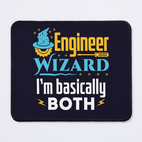 Item preview, Engineer Wizard I'm Basically Both  designed and sold by jaygo.
