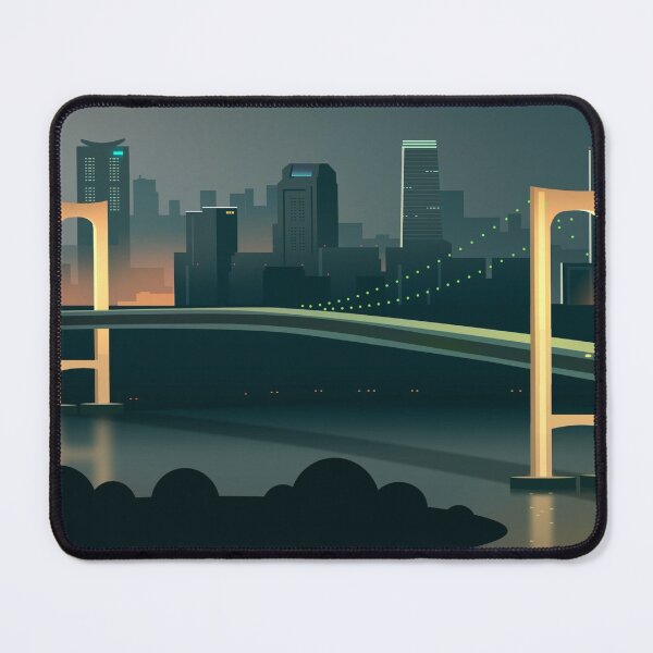 Item preview, Shining Golden Neon Bridge designed and sold by NexusArts.