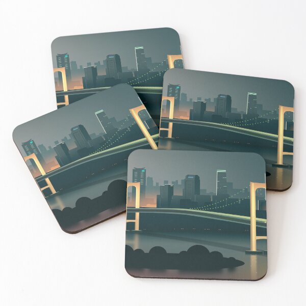 Item preview, Shining Golden Neon Bridge designed and sold by NexusArts.